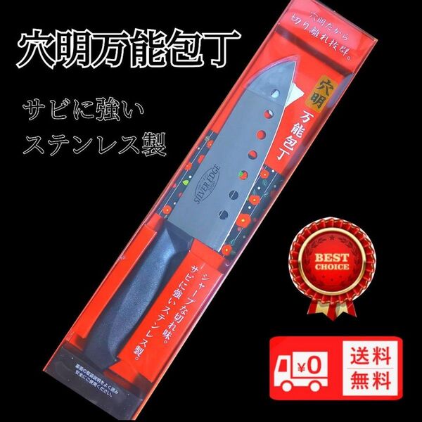 包丁 穴あき万能 ステンレス ナイフ キッチン用品 台所 新品未使用
