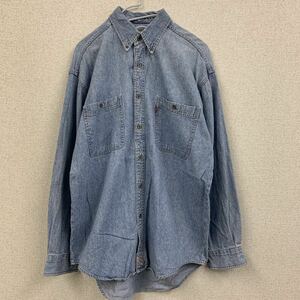 Levi's リーバイス デニムシャツ 長袖シャツ ボタンダウン M アメカジ