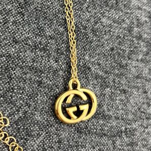 GUCCI インターロッキング ネックレス ゴールド グッチ