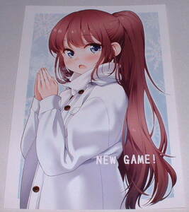 得能正太郎 NEW GAME! ニューゲーム! 10巻 滝本ひふみ WonderGOO ポストカード