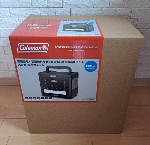 Colemanポータブル電源1400w