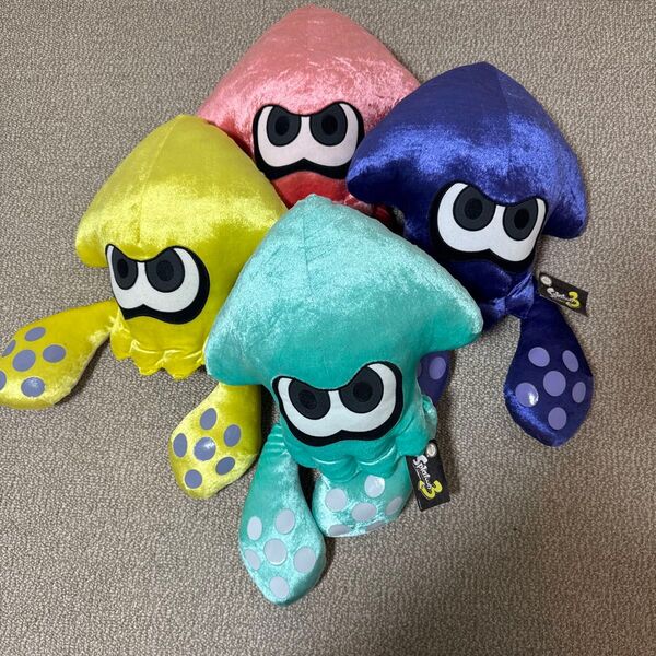 スプラトゥーン3 イカぬいぐるみ BIG 全色セット