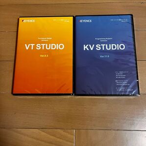 新品未開封 シュリンク付き キーエンス KV STUDIO ver.11.6 VT STUDIO ver.8.3 セット