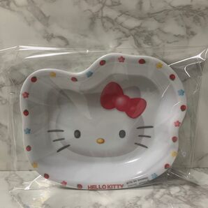 Sanrio ハローキティ ダイカット メラミン小皿 Hello Kitty フェイス