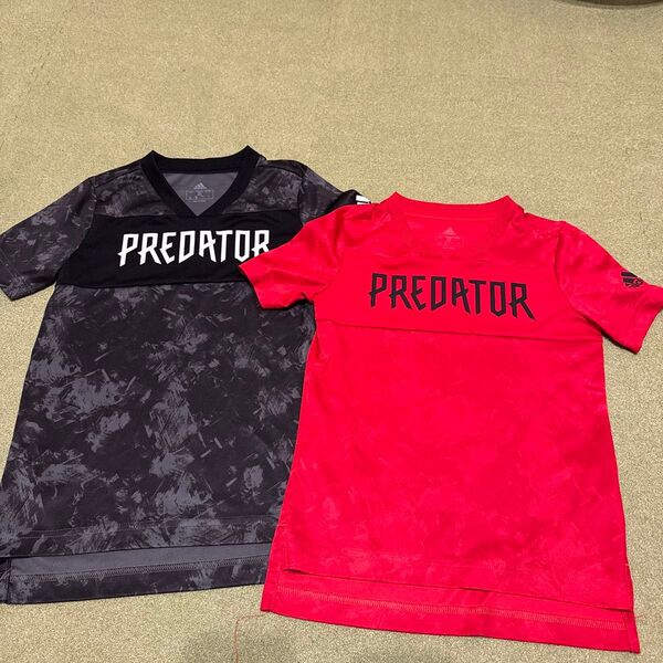 半袖Tシャツ adidas 120(赤)130(黒)