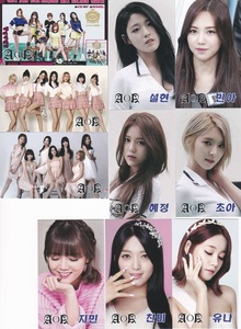 ☆超レア！■AOA■写真付【名刺カード25枚】☆韓国☆ソルヒョン