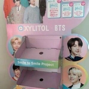 BTS キシリトールガム Tiny TAN 一番くじ ディスプレイ 販促 陳列棚