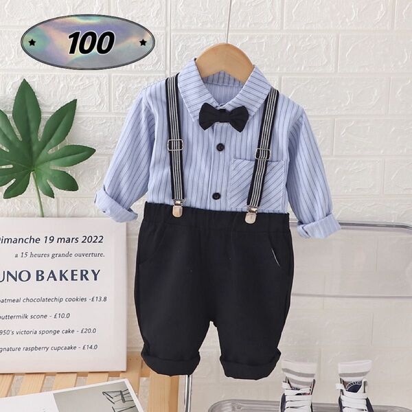 ☆新品☆フォーマル 男の子 セットアップ 発表会 結婚式 スーツ 100cm