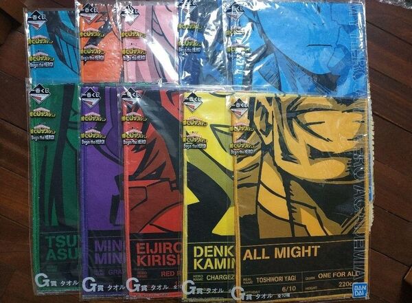 僕のヒーローアカデミア タオル セット コンプリート
