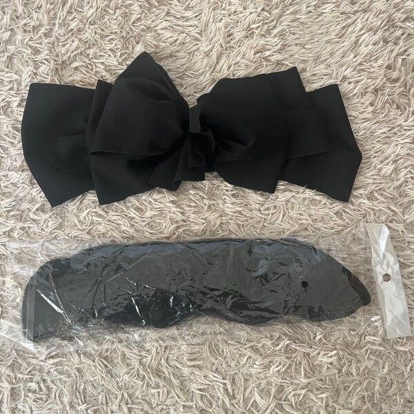 新品未使用 レディース 蝶結びクリップ 髪 ブラウン つけ毛 リボン アクセサリー ヘアアクセサリー ウィッグ エクステ