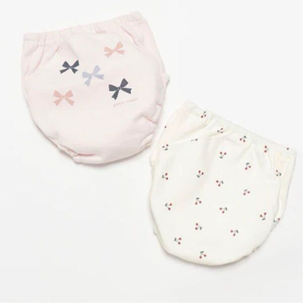 プティマイン 3層タイプ トレーニングパンツ 2P ショーツ セット 95