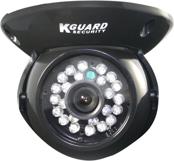 KGUARD SecurityInc.CAM Kit-FD427CPK 480TVLドームカメラ(黒)