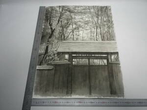 Art hand Auction 亲敷门～岩手 1 幅水墨画【坂垣内雅康】作者手写原画 Shinsaku P10 Hahnemühle 纸(长期保存)【免运费】00700022, 艺术品, 绘画, 水墨画