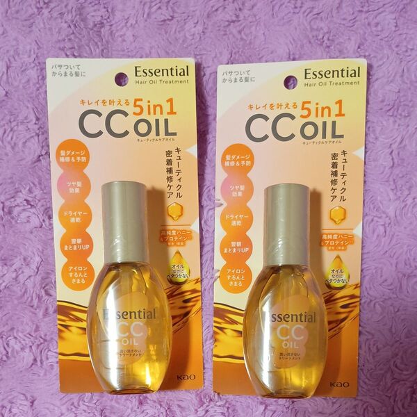 エッセンシャル CCオイル キレイを叶える5in1 キューティクルケアオイル 60ml ×2点②