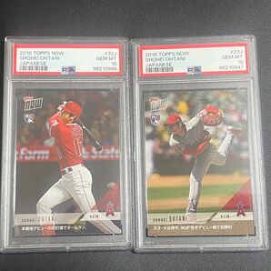 投資価値◎【PSA10】 鑑定品 MLB第1号HR&MLB初勝利 大谷翔平 2018 ルーキー TOPPS カード RC 日本語