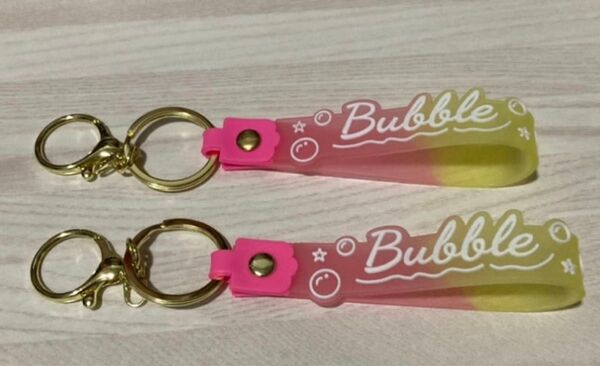 Bubble キーリング 2個セット