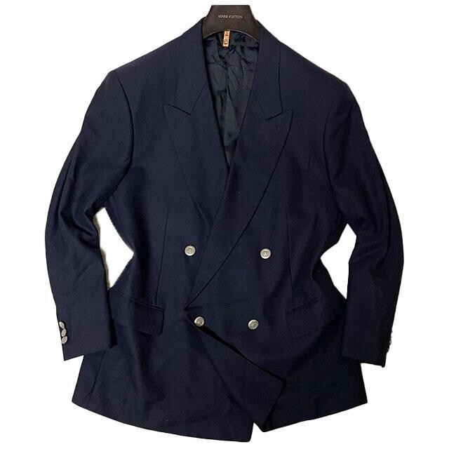 ✨️美品✨️ LANVIN ランバン テーラードジャケット 銀ボタン Lサイズ 紺色 2025年最新】Yahoo!オークション - LANVIN(Lサイズ - テーラード