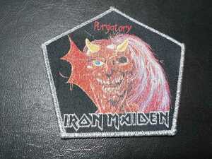 IRON MAIDEN 刺繍パッチ ワッペン purgatory アイアンメイデン / judas priest metallica manowar motorhead venom def leppard