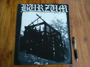 BURZUM print back patch badge aske / mayhem darkthrone xasthur Sunn O))) nachtmystium bathory blasphemy beherit sarcofago