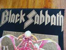 BLACK SABBATH プリント バックパッチ ワッペン sabbath bloody sabbath / iron maiden judas priest accept metallica motorhead_画像2