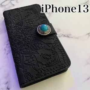 iPhone13 手帳型 レザーケース iPhoneケース 手帳型ケース 革ケース スマホケース