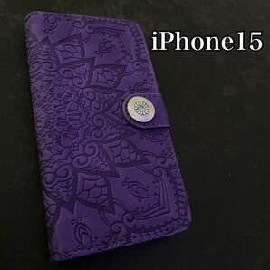 iPhone15 手帳型 レザーケース iPhoneケース 手帳型ケース 革ケース スマホケース