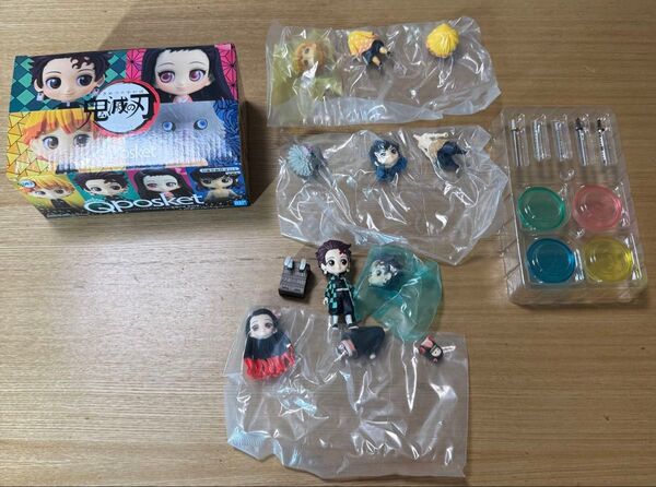 鬼滅の刃 23巻 フィギュア(非売品)Qposket 鬼滅の刃フィギュアセット