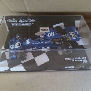 ミニチャンプス1/43 ティレル007 P.デパイユ