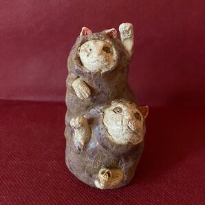 相場るい児さん 招き猫 置物 オブジェ インテリア スカル