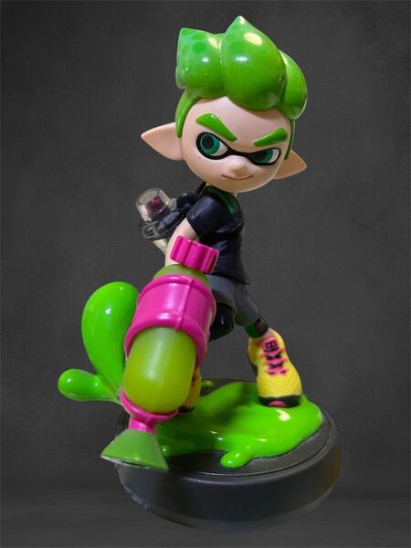 【動作確認未】amiibo ボーイ【ネオングリーン】(スプラトゥーンシリーズ)