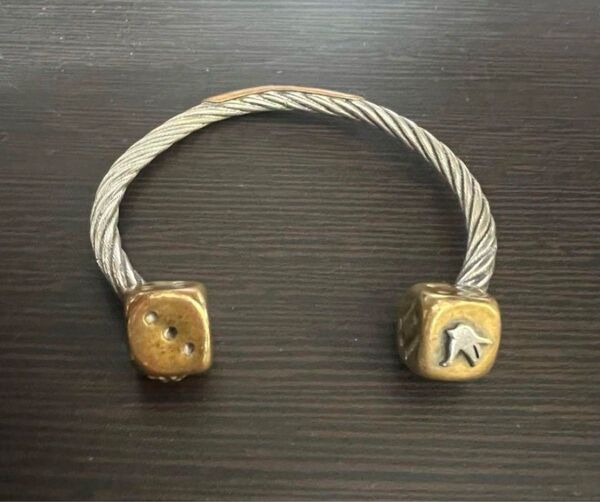 ガルシア Garcia バングル ダイス ブレスレット ワイヤー dice サイコロ スカル bracelet ギャングスター