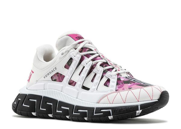 VERSACE トライグレカスニーカー size36 ヴェルサーチ 正規品 trigreca ホワイト ピンク
