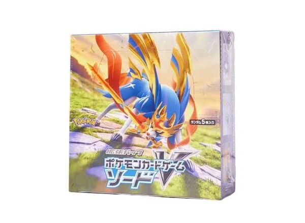 ポケカ シュリンク付き 未開封 ソード BOX シールド ボックス