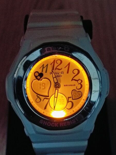 CASIO G-SHOCK baby-G アナログデジタルコンビネーションモデル 電池交換済 実働品 Gショック カシオ