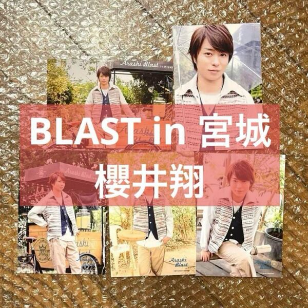 嵐 櫻井翔 ブロマイド フォトセット 公式写真 グッズ 宮城