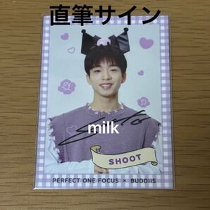 BUDDiiS SHOOT 直筆サイン トレカ パーフェクトワンフォーカス グッズ