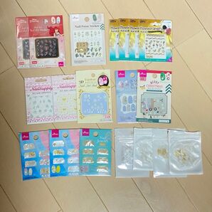 【おまけ付き!】ネイルシール まとめ売り19点