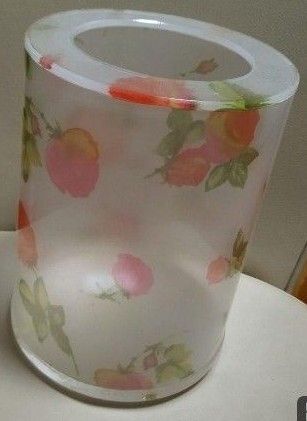 京王デパート購入 薔薇 バラ ゴミ箱