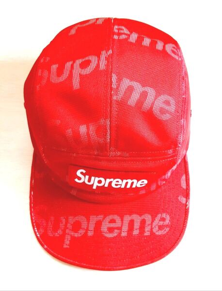 Supreme Lenticular Cap 赤 内タグに変色
