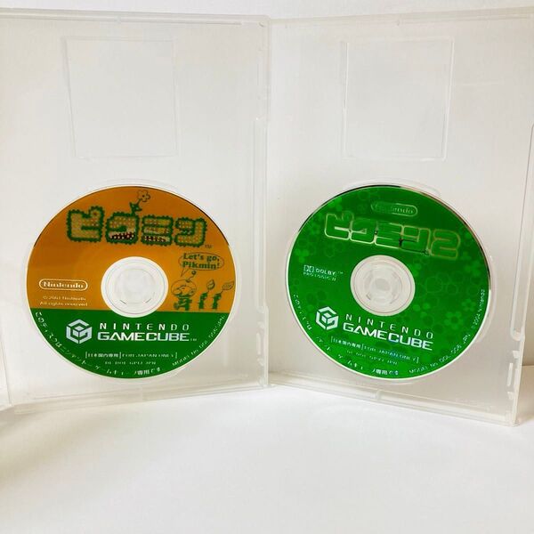 ゲームキューブ ピクミン+ピクミン2 GC ソフトのみ2本セット