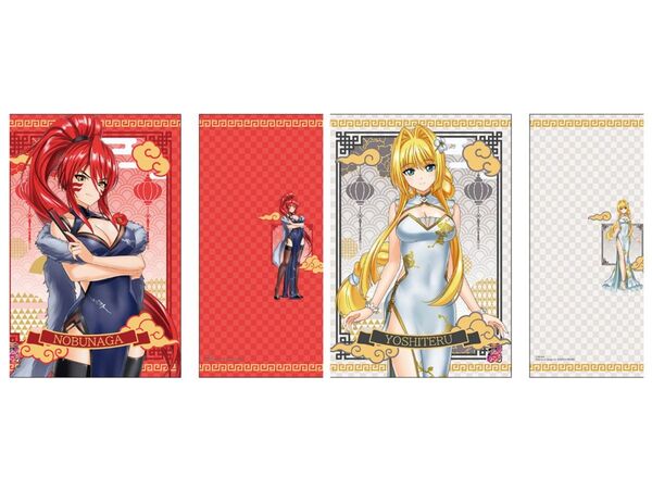 戦国乙女A4クリアファイル【ノブナガ&ヨシテル】2枚組