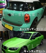 【Ｎ－ＳＴＹＬＥ】ラッピングシート 艶ありピンク152ｃｍ×3ｍ艶有ハイグロスキャンディ　耐熱耐水裏溝付バイク自動車_画像7