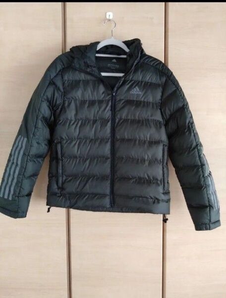 adidas ITAVIC ダウンジャケット フード付き メンズ size M