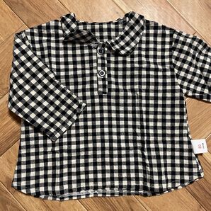 チェックシャツ