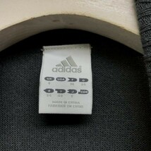 adidas アディダス Sサイズ レディース ニット カーディガン ロング丈 ラメ入りピンク 長袖 アクリル×ウール グレー×パッションピンク_画像2