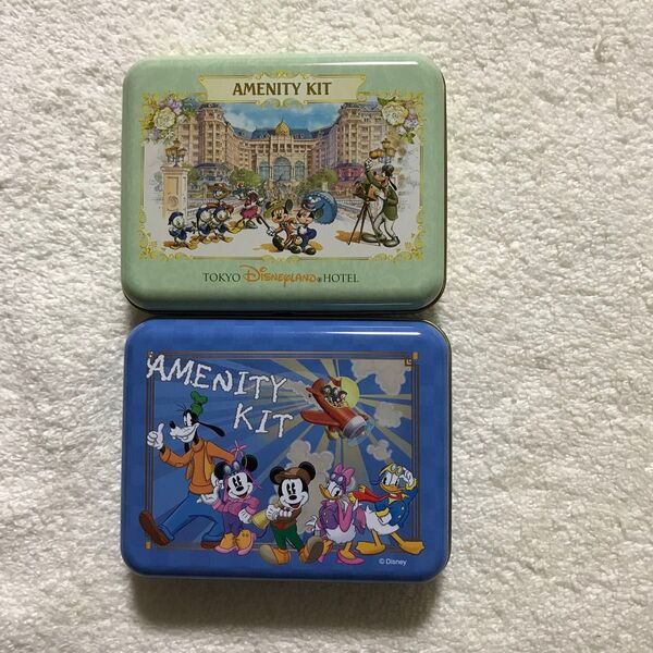 ディズニー ホテルアメニティ缶 2個