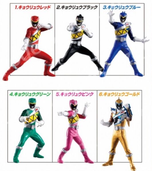 hdα 獣電戦隊キョウリュウジャー 6体 コンプ