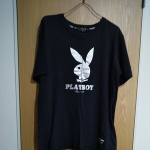 PLAYBOY 黒T シャツLL