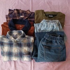 男の子 シャツ&パンツ 6点 セット