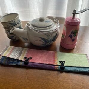 茶器 湯呑 急須 箸入れ ベトナム 胡椒ミル 茶器セット